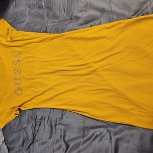 GUESS Mustard Yellow Dress